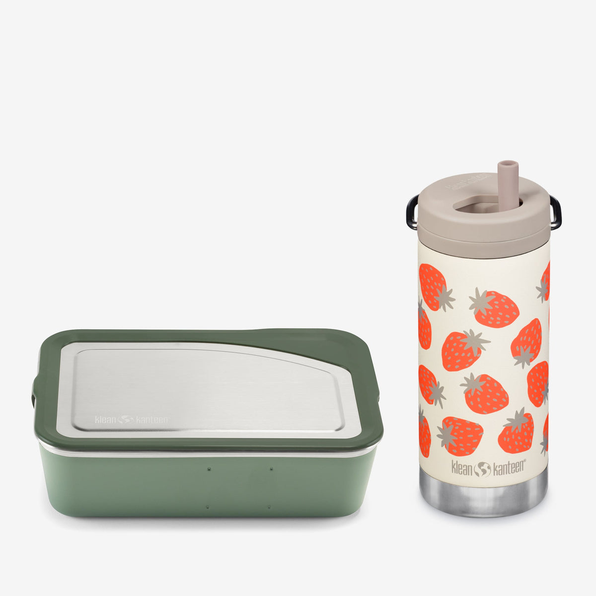 Kid's Lunch Box and Water Bottle Set